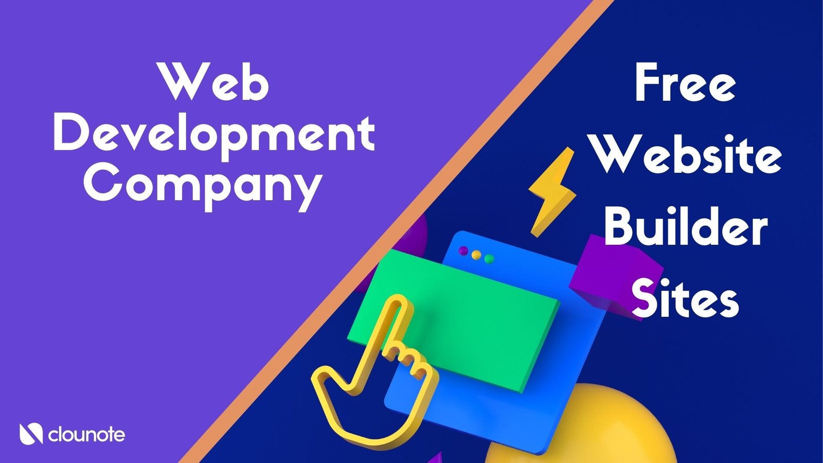 Web Development Company v/s Free Website Builder Sites