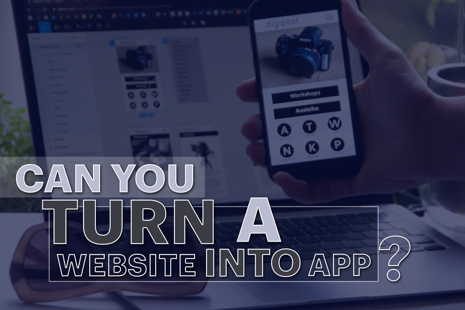 How to turn website into an app
